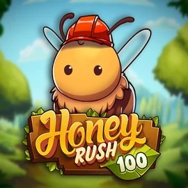 Honey Rush 100 slot logo by Play’n GO at Sportaza Casino
