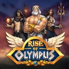 Official Slots logo: Rise of Olympus by Play’n GO at Sportaza Casino