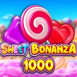 Sweet Bonanza 1000 slot visual from Pragmatic Play available on sportaza-casino.eu
